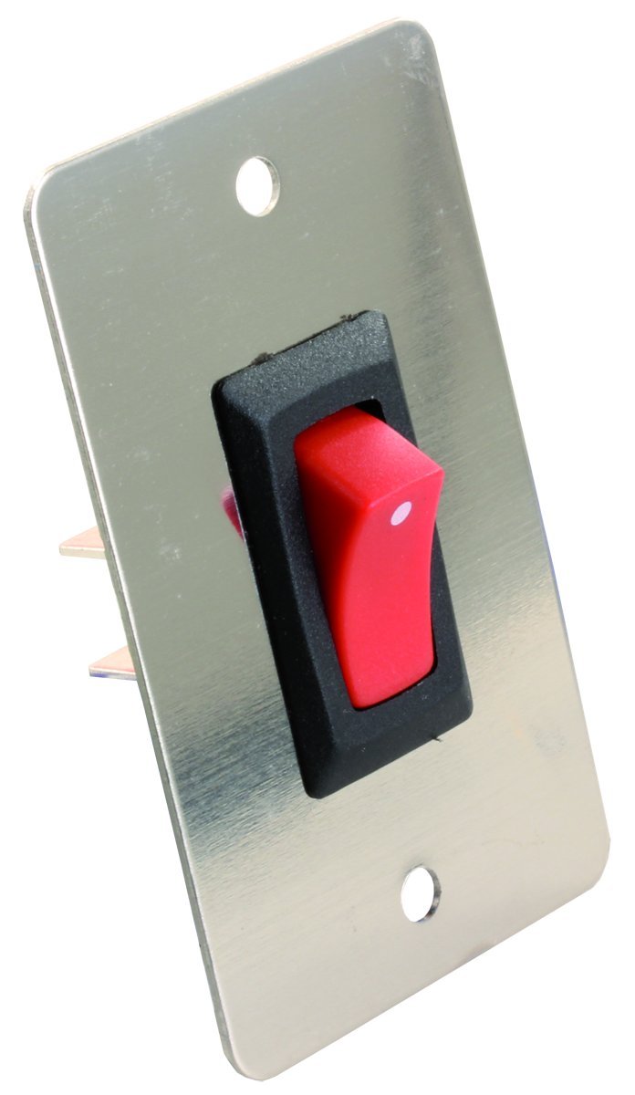 On/Off Switch JR Products 13885 with Chrome Face Plate
