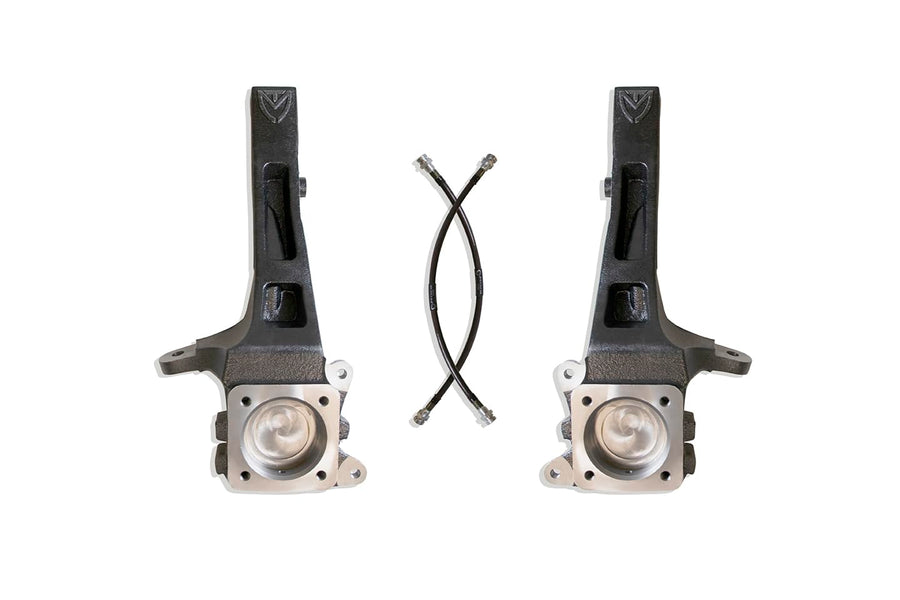 2Wd Maxtrac Suspension Lift Spindles W/ Extended Brake Lines Dot Aprv. 706840