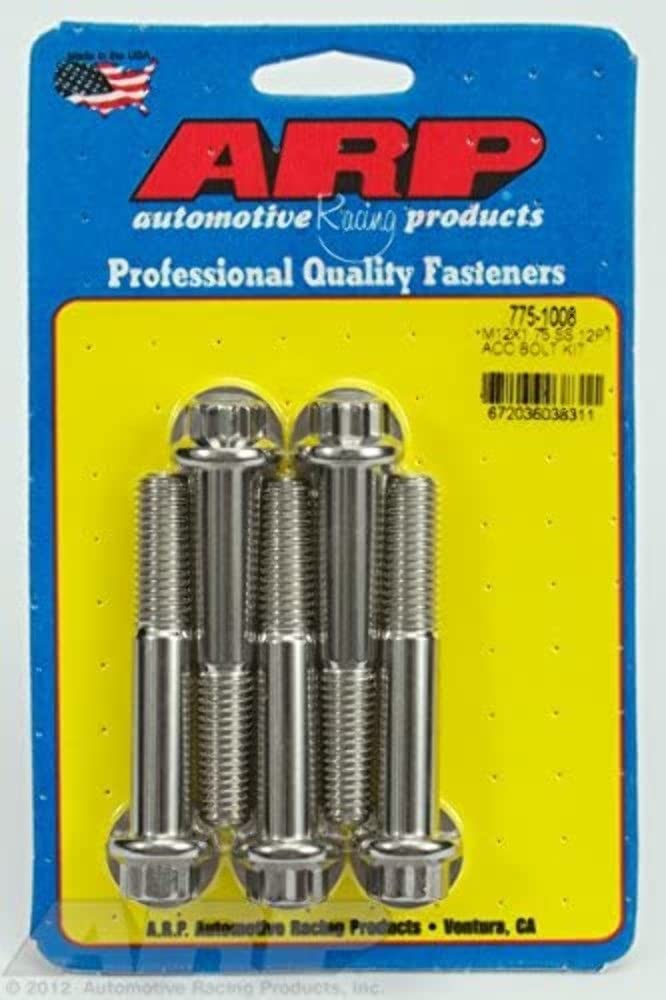 ARP 12pt M12 x 1.75 x 70 Bolt Kit (5/Pkg)