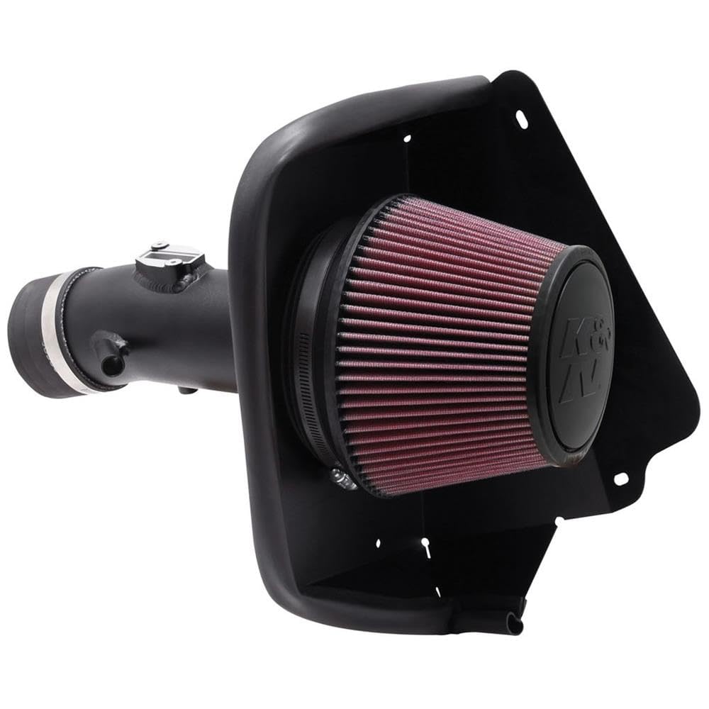 Cold Air Intake System K&N: High-Flow Air Filter, Increase Performance & Acceleration: Compatible with 2009-2023 Nissan: Maxima, 69-7002TTK