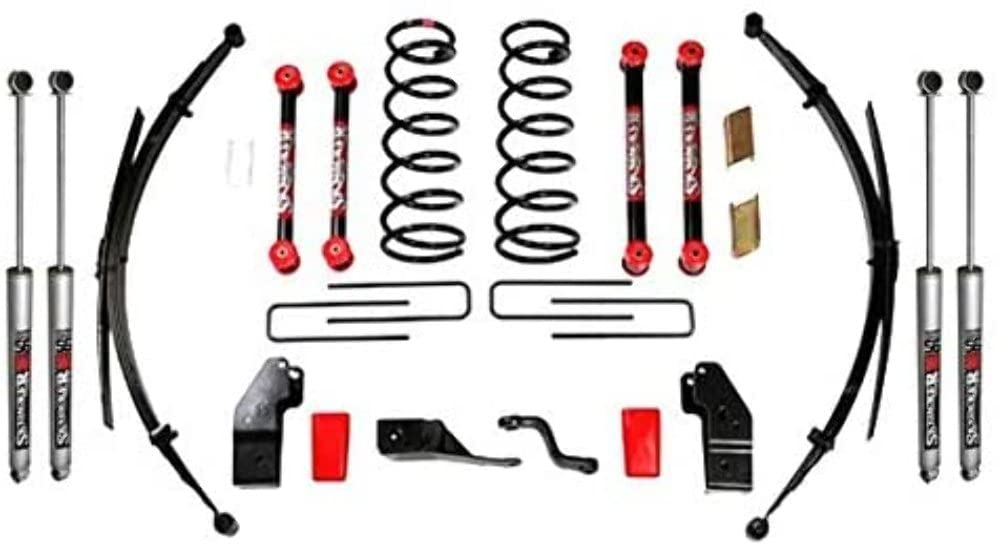 Suspension Lift Kit Skyjacker D501KS-M w/Shock M95 Performance Shocks 5 in. Lift