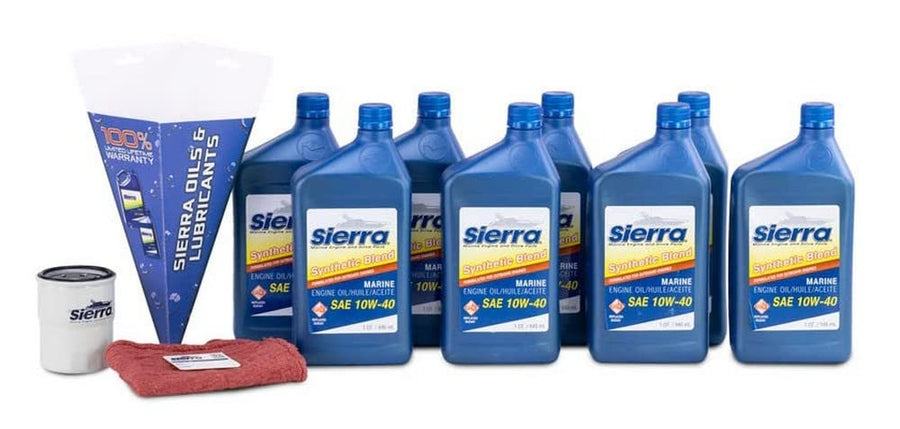 Sierra Oil Change Kit 18-9226 for Suzuki DF150-DF350 Engines - 10W-40
