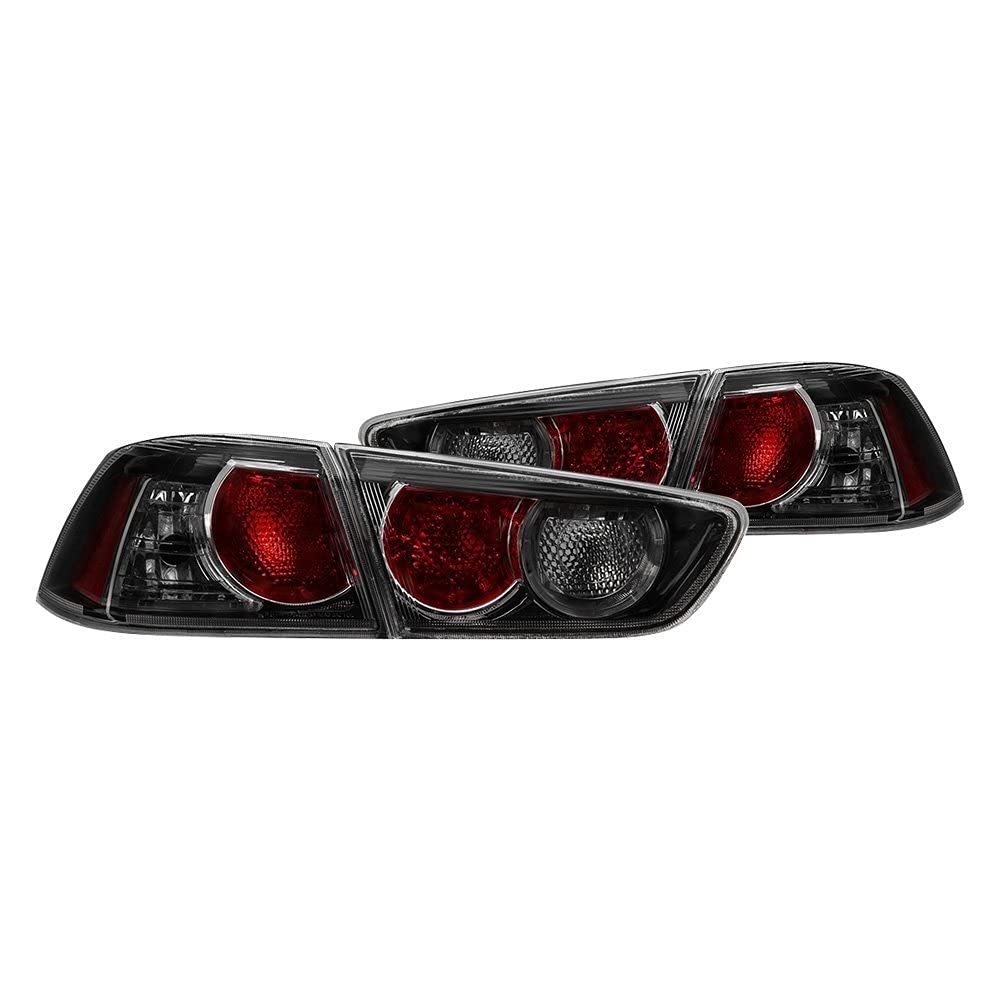 Mitsubishi Lancer Spyder (xTune) 08-15 OE Style Tail Lights - Bla