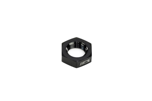 AN924-8 HPS AN Female Bulkhead Fitting Jam Nut, Aluminum, Size: AN-8, Black