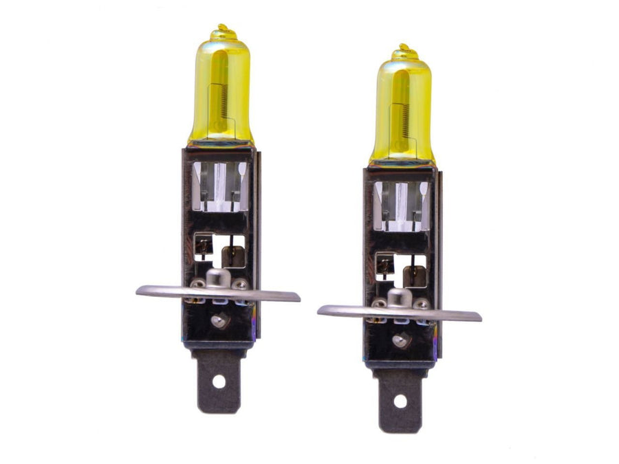 Piaa Solar Yellow H1 Light Bulb 22-13401 (2500K - 12V 55W), 2 Pack
