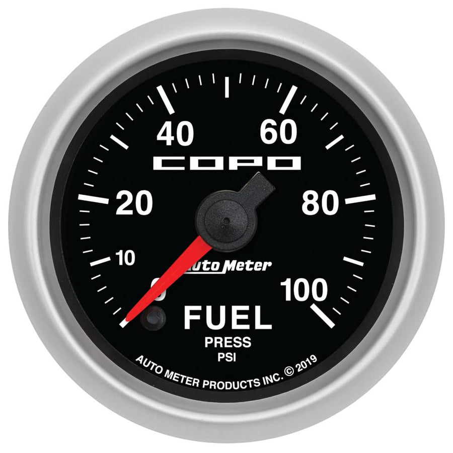 COPO 2-1/16 Fuel Press. Gauge 0-100 PSI
