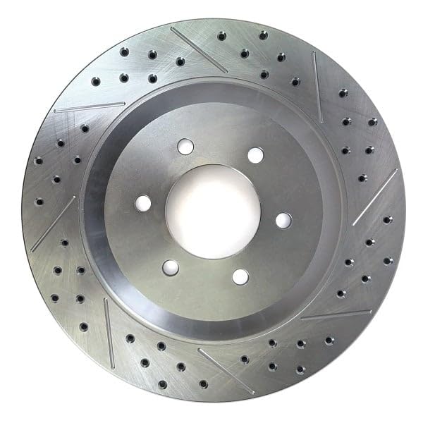 Left Replacement Rotor 14in 1pc Left Front Service Parts