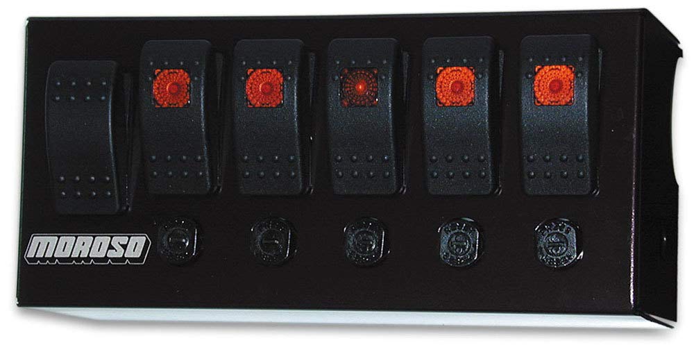Rocker Switch Panel Moroso 74190 Roll Cage