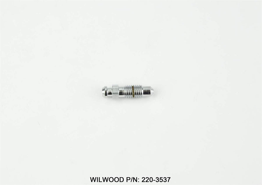 Bleed Screw Wilwood 220-3537,1/4-28,CHROME,FITTING