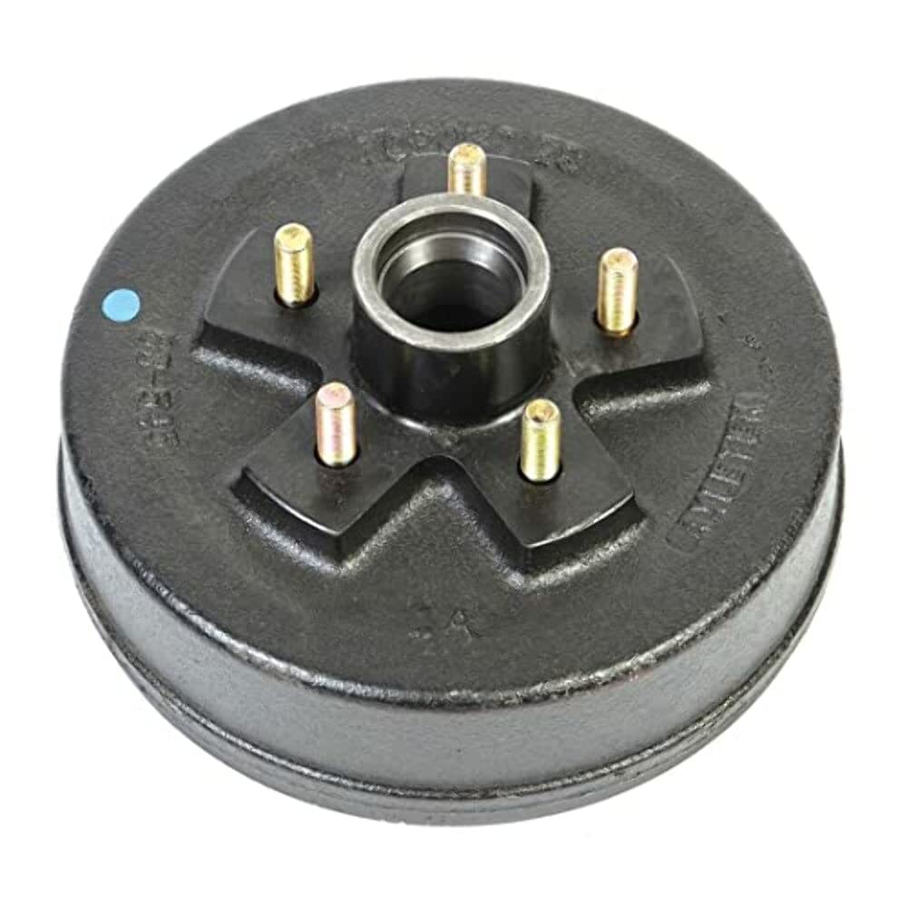 Trailer Brake Hub Assembly Husky Towing 30796 with Drum - 2300-4000 lb Capacity 5 x 4.5 Bolt Pattern 1/2 Inch Stud Fits 10 Inch x 2-1/4 Inch Drum, Single