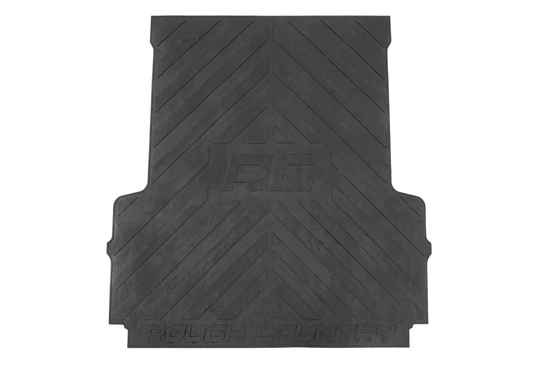 Rough Country Bed Mat Rubber for Jeep Gladiator JT (2020-2025) - Fits 5' (60") Bed, Non-Slip, Tear-Resistant Truck Bed Protection