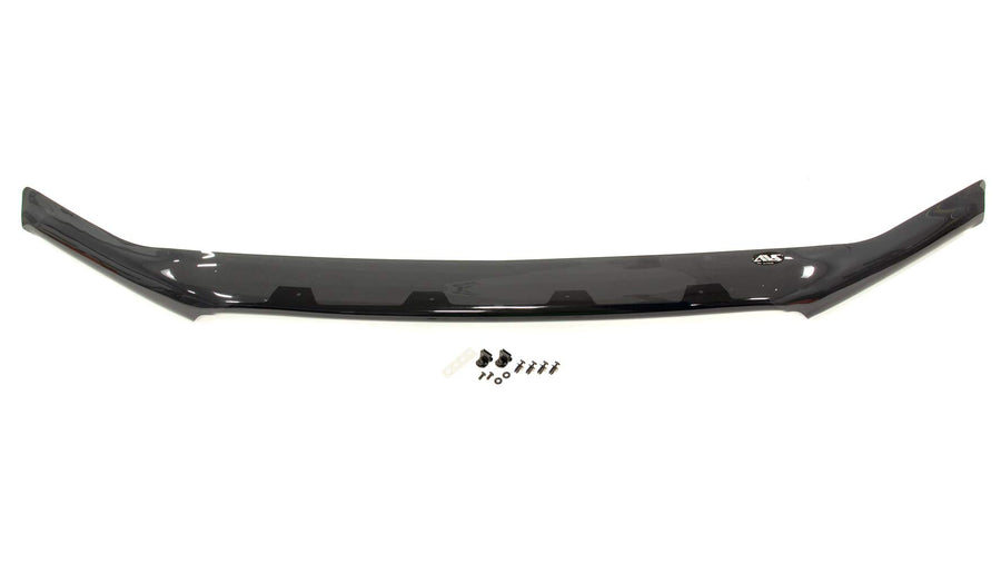 Bugflector Hood Shield / Protector Auto Ventshade [AVS] | Fits 2015 - 2020 Ford F-150 (Excludes Raptor) | High Profile Bug Deflector - 1 pc., Dark Smoke | 23243