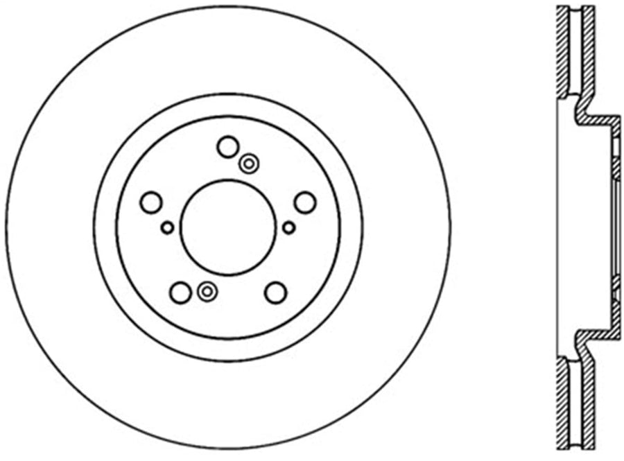 CryoStop Rotor Stoptech 120.40071CRY