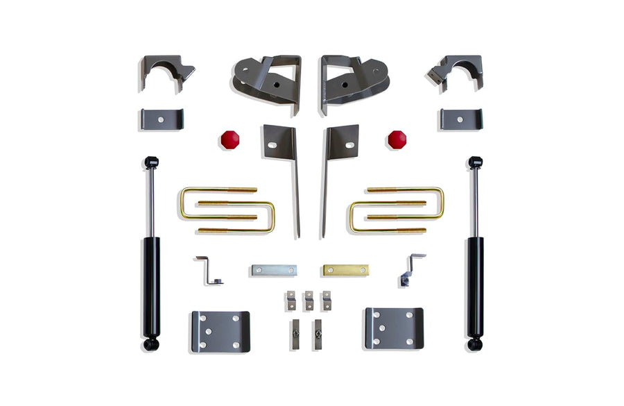 Part# 201950 MAXTRAC SUSPENSION'S is A 5" Rear LOWERING Box KIT Including FLIP KIT, Hangers, Bump Stops & Shocks