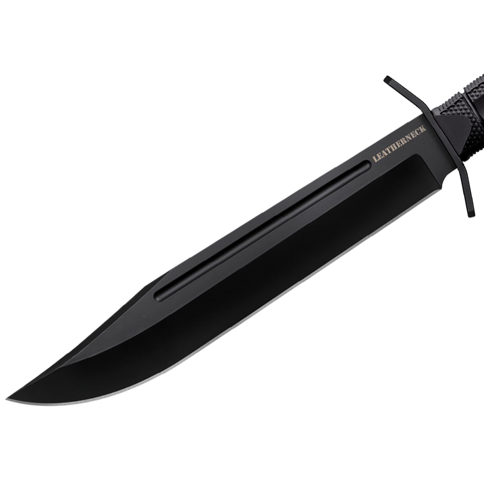 Leatherneck COLD STEEL Bowie 10.5" German D2 Razor-Sharp Blade 4.75" Kray-Ex Durable Handle Tactical Outdoor Fixed Blade Knife w/Secure-Ex Sheath