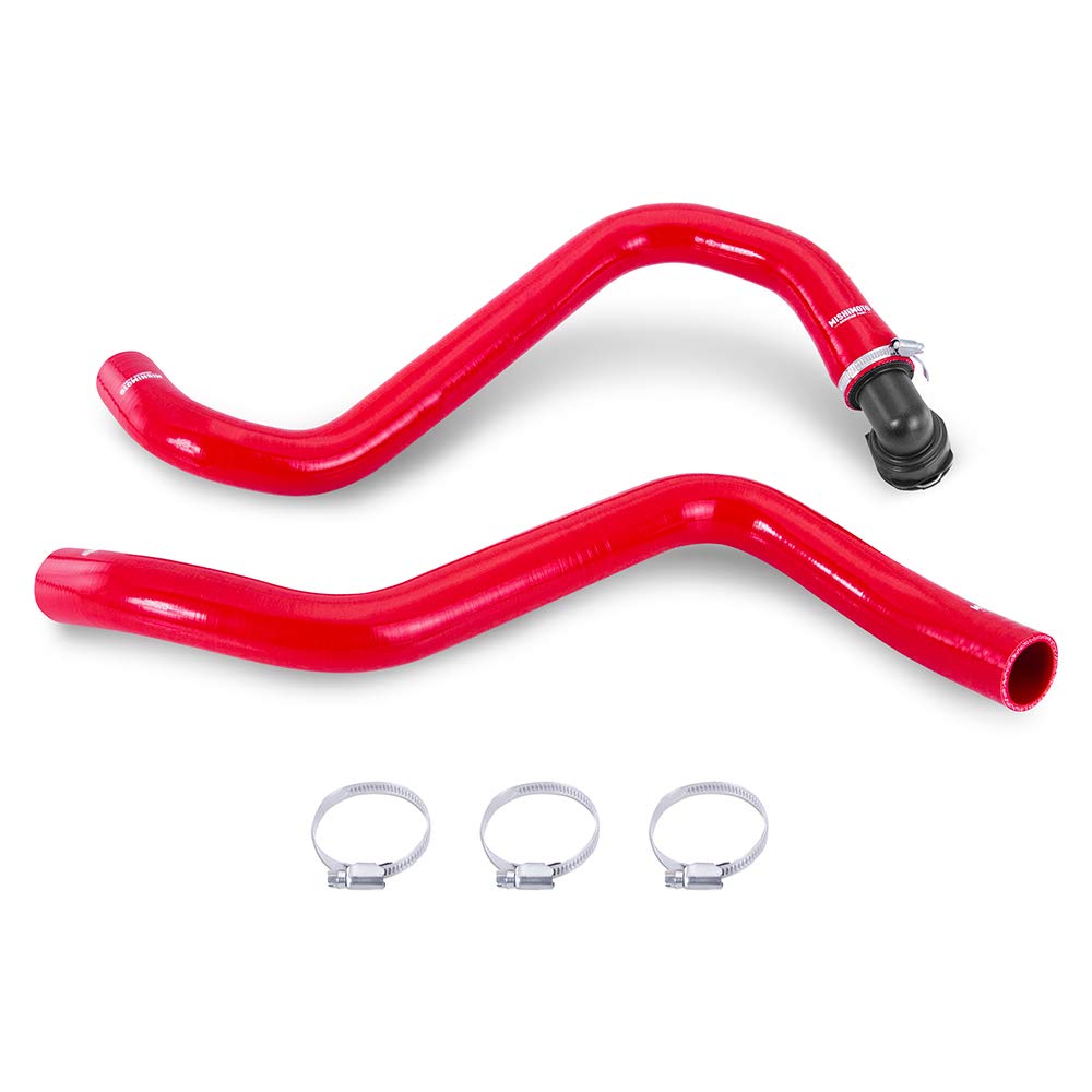Mishimoto Silicone Coolant Hose Kit MMHOSE-F27T-18RD, Compatible With 2018-2019 Ford F-150 2.7L EcoBoost, Red