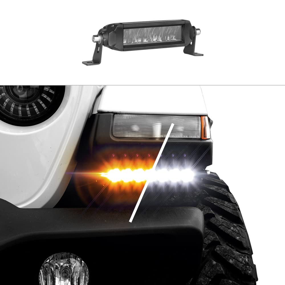 2nd Gen 6in XKGLOW Razor Light Fog Strobe Combo…