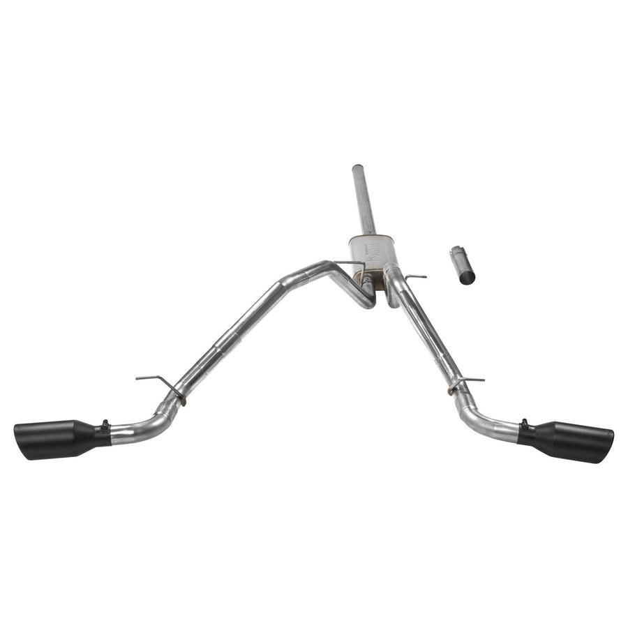 Flowmaster 717822 Cat-Back FlowFX Exhaust Kit 3 Inch to 2.5 Inch Tailpipes Stainless Steel 4.5 Inch Black Tips Compatible with 2009-2013 Silverado Sierra 1500 5.3L 2/4wd 143.5 or 57.5 Inch Wheelbases