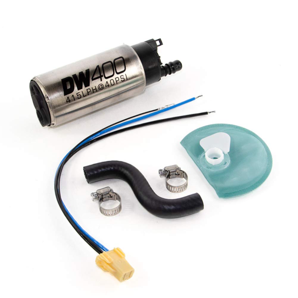 9-401-1044 DeatschWerks in-Tank Fuel Pump (415lph with 9-1044 Install Kit), 1 Pack