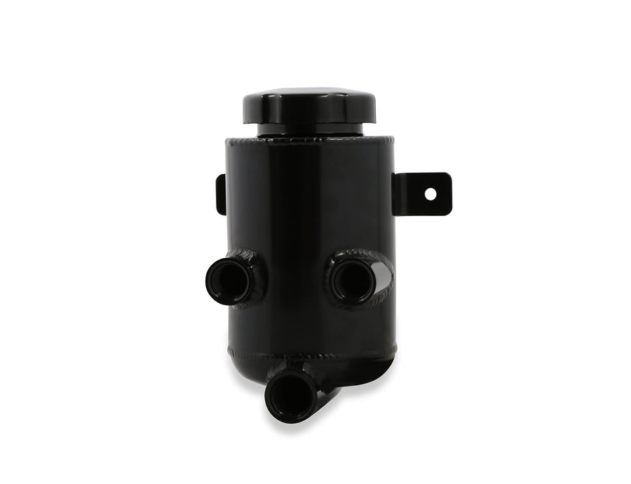 198-212 Holley Power Steering Remote Reservoir Black Aluminum