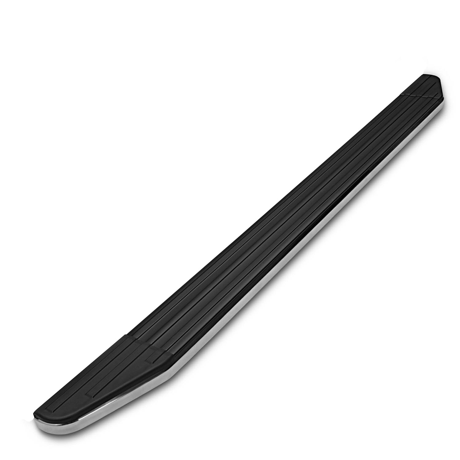 Premium Black Horse Running Boards Black Compatible with 2024-2024 Toyota Tacoma-PR-T879
