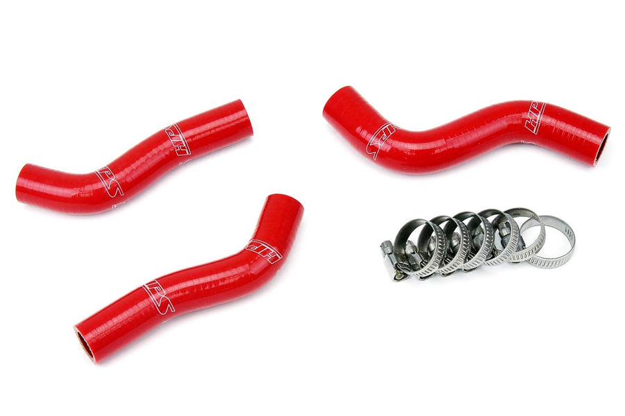 Red Silicone HPS 57-1248-RED Radiator Coolant Hose Kit