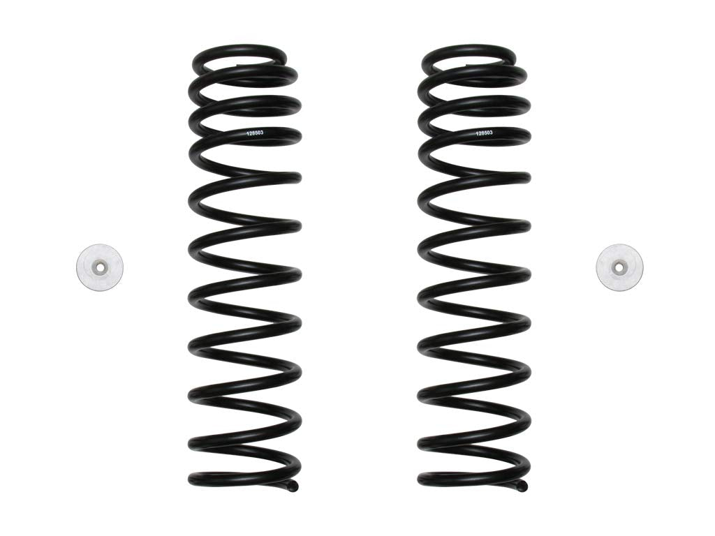 ICON Dual Rate Coil Spring Kit, 2.5" Lift, Front, Compatible with 2020-Up Jeep JT/2018-Up JL, 22025