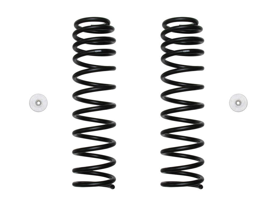 ICON Dual Rate Coil Spring Kit, 2.5" Lift, Front, Compatible with 2020-Up Jeep JT/2018-Up JL, 22025