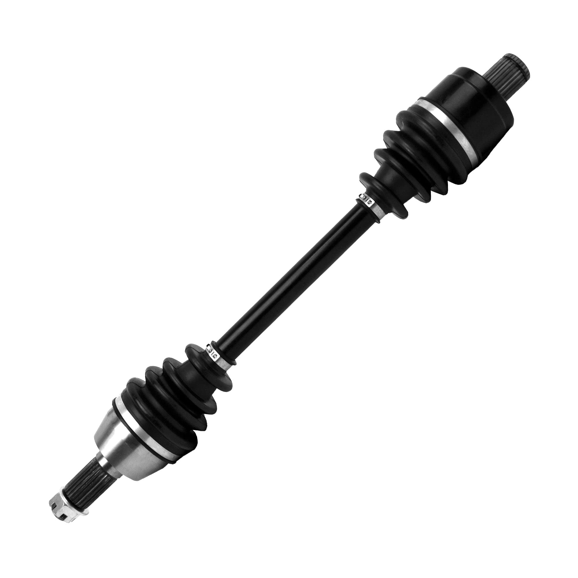 Rugged Performance Rear Left/Right Axle for(2010-20) Polaris Sportsman/Scrambler, CNC Precision Components, Stainless-Steel Clamps Coated for Protection, Easy Install OEM: 1332642, 1332809