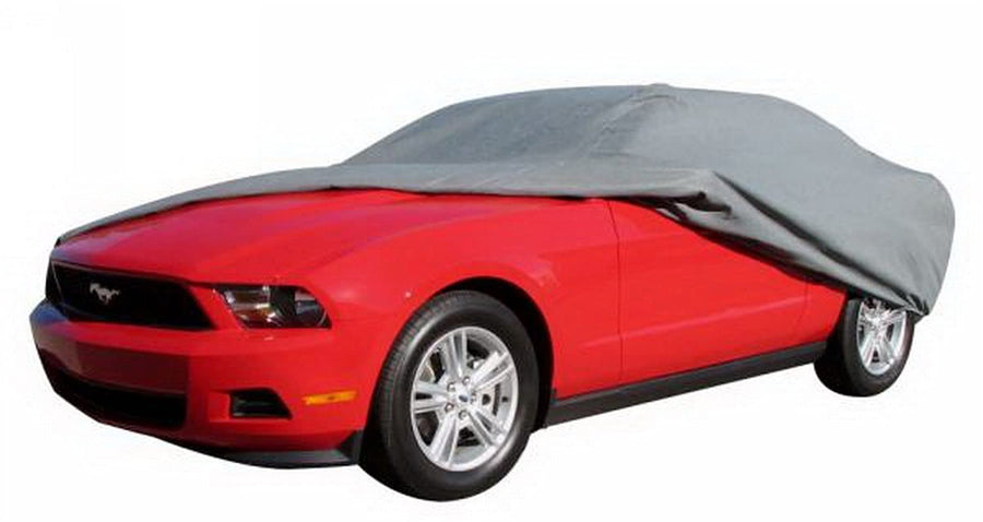 EasyFit RAMPAGE PRODUCTS Car Cover for 17' 1" - 19'6" Vehicles | 4-Layer, Lock, Cable & Storage Bag, Polypropylene, Grey | 1306 | Fits 17' 1" - 19'6" Vehicles