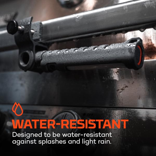 Grilla Light NEBO 300 | 300 Lumens, 16 Hour Run Time, LED Grill Light with Powerful Magnetic Base, Water & Heat Resistant, Made from Durable Aluminum, 180 Degree Tilt, Includes 3x AA Batteries