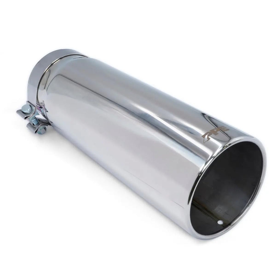 2015-2024 6.6L GM Duramax Stainless Steel Exhaust Tip - Available in Polished or Black Finish Black