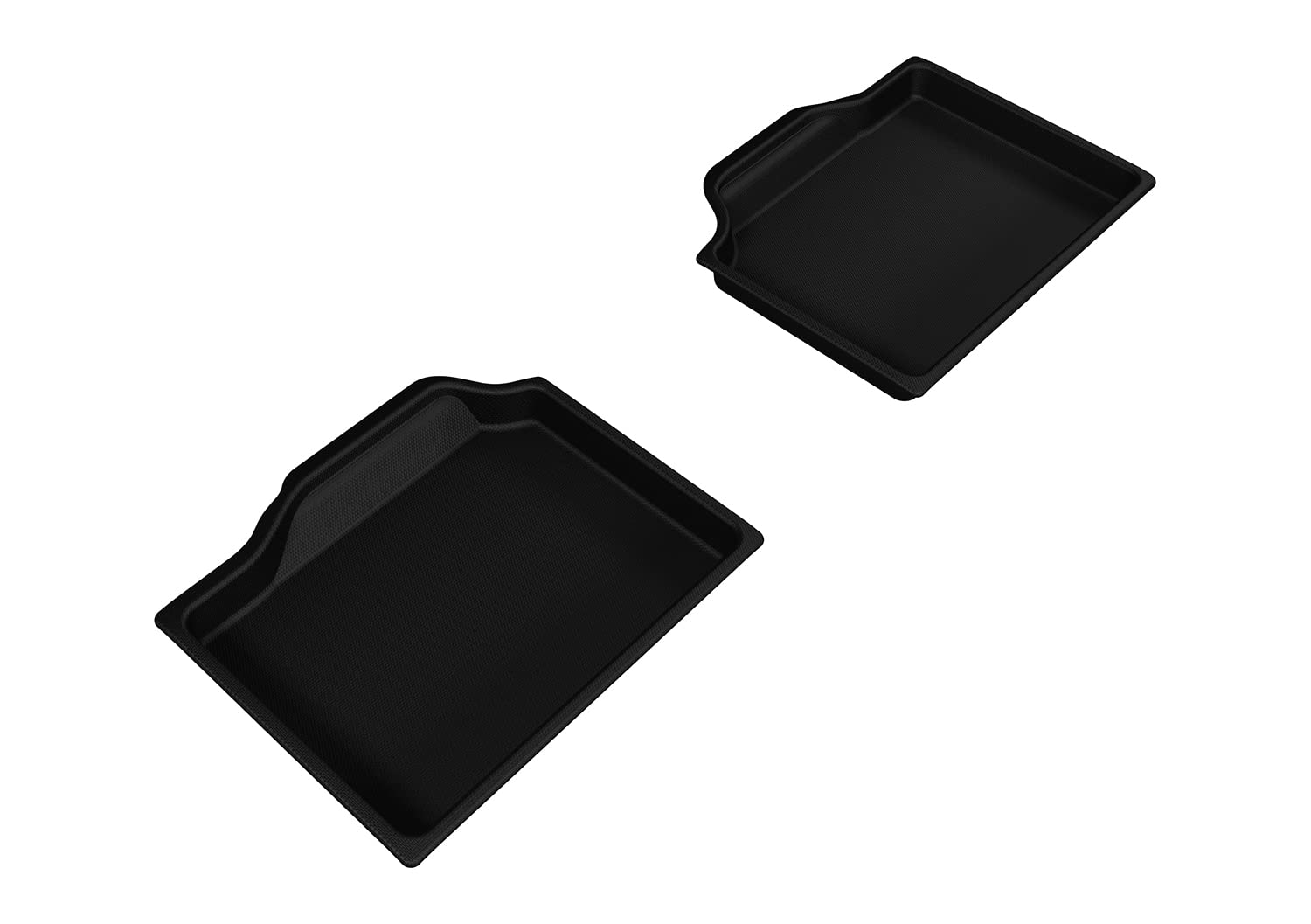 Kagu 3D MAXpider Custom Fit Floor Mat (Black) for 2014-2016 MINI Countryman - 2ND Row
