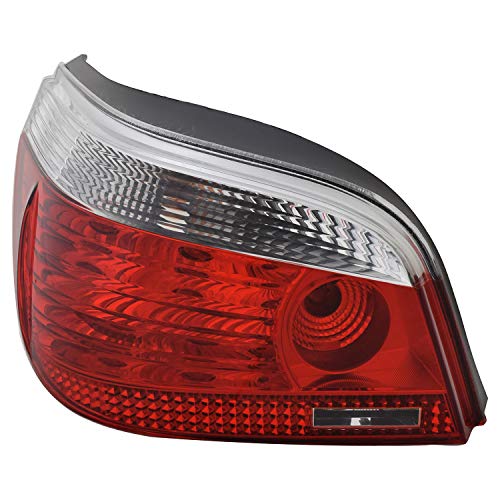 Left TYC Tail Light Assembly Compatible with 2004-2008 BMW 5 Series