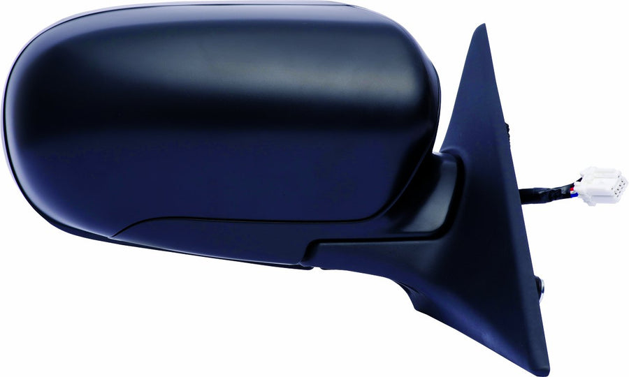 Mirror Passenger Side for Subaru Legacy/Outback, Black PTM, Foldaway, Power