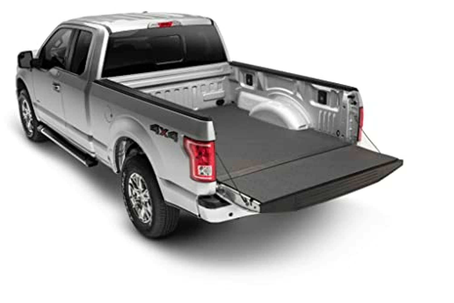 Impact Mat BedRug | Fits 2015 - 2026 Ford F-150 67.1 Bed (includes 22 - 25 Lightning Models) Models w/Non Liner / Spray-In | Charcoal Grey, IMQ15SCS