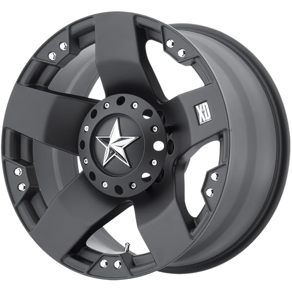 XD-Series 775 Rockstar Matte Black Wheel (18x9"/5x5")
