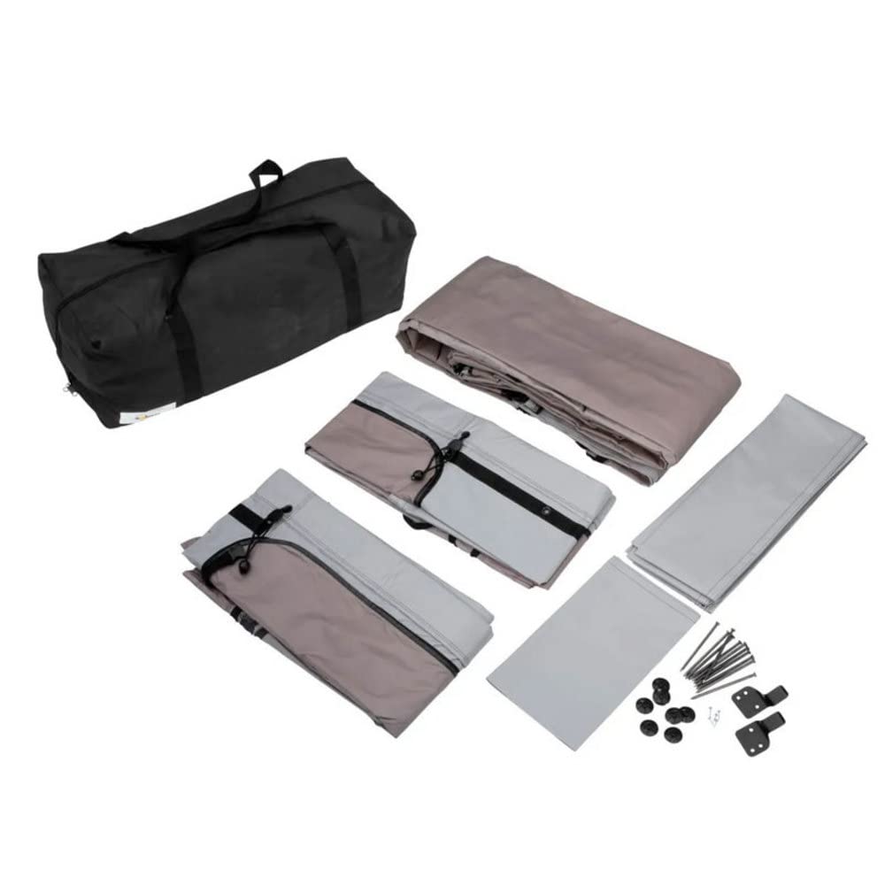21' Solera Family Room RV Awning Screen Room, for 10'-21' Manual or Power RV Awnings, Polyester Fabric Construction, Weatherproof, Storage Bag, Compatible with Solera, Dometic, Carefree - 362236