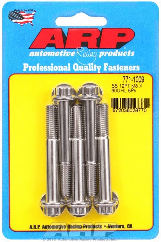 ARP Bolt, 771-1009 M8 x 1.25", Pack of 5