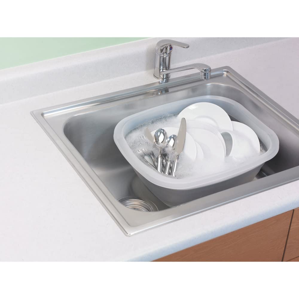 Collapsible PrepWorks Tub - Space-Saving, Foldable Utility Tub for Washing, Soaking, and Storage in Kitchen or Outdoors