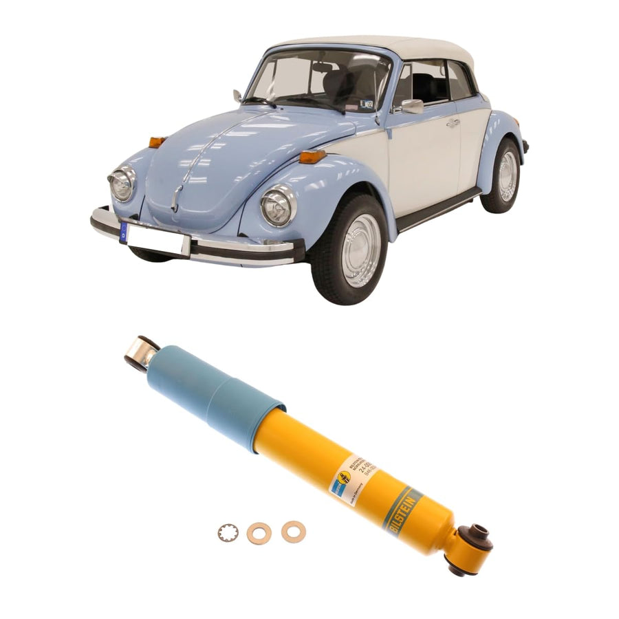 B8 Performance Plus Bilstein 24-000345 Shock Absorber Dropped Height Depends On Lowering Spring Used