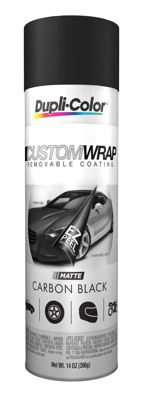 Custom Wrap Dupli-Color ECWRC8860 Wet Look Removable Automotive Paint - Clear White Spray Paint - 11 oz. Aerosol Can