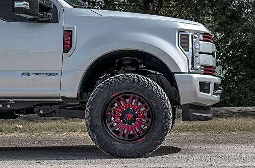 Black FUEL D663 Wheel with Painted (20 x 10. inches /8 x 165 mm, -18 mm Offset)