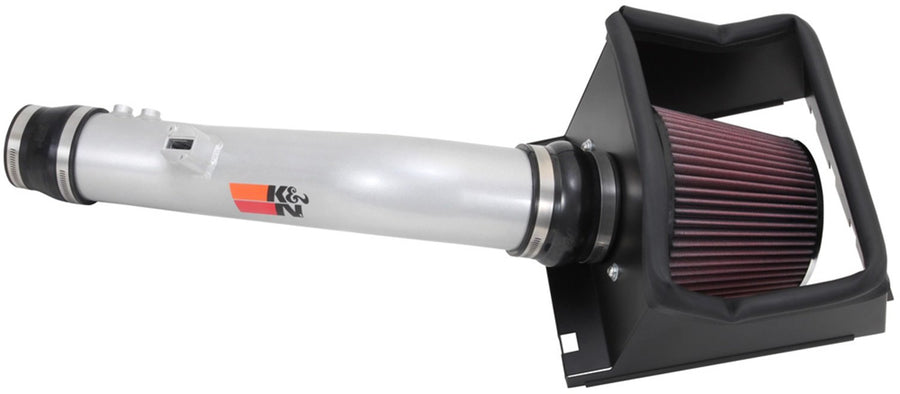 Cold Air Intake System K&N: High-Flow Air Filter, Increase Performance & Towing: Compatible with 2012-2014 Ford: F150, 77-2585KS