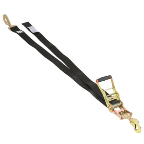 Ratcheting Tie Down Strap Bulldog Winch 2 Inch x 8 Foot 10K LB Breaking Strength