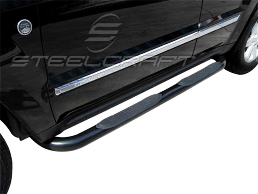 3 in. Round Side Bar Steelcraft Black Powdercoat 3 in. Round Side Bar