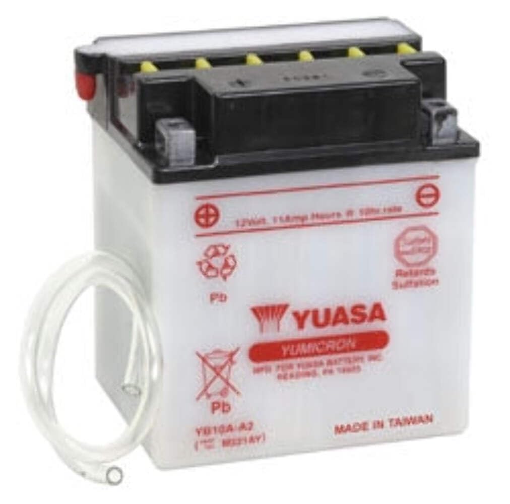 Yuasa YB10A-A2 Battery, Multicolor, One Size YUAM221AY