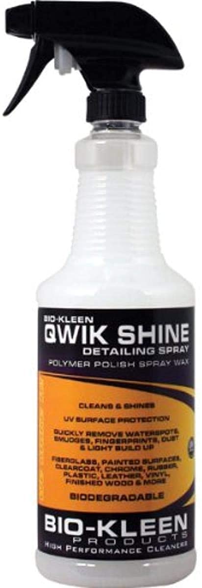 M00907 Bio-Kleen Shine Spray Wax, 32 oz. (4)