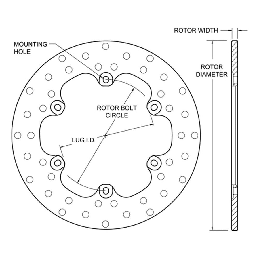 Brake Rotor Wilwood 1603306