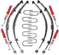 Suspension Lift Kit S20K-H Skyjacker w/Shock 2 in. Lift Incl. Front Leaf Springs Front/Rear U Bolt Kits Front/Rear Spring Bushing Kits